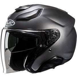HJC Helmets HJC, Jet-Motorradhelm F31 Halbmattes Titanium, L
