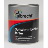 Albrecht Schwimmbeckenfarbe 750 ml capriblau