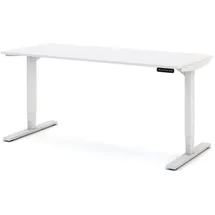 Assmann Electronic Schreibtisch Y-Line Weiß