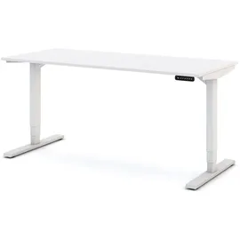 Assmann Electronic Schreibtisch Y-Line Weiß
