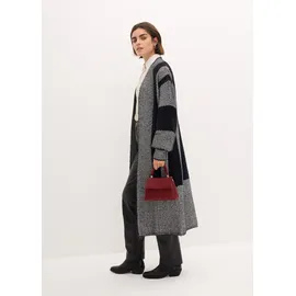 bonprix Strickmantel schwarz L