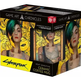 cenega publishing CEN, Tasse, Kubek termoaktywny Good Loot Cyberpunk 2077 Judy&Gustav 450 ml, 1x)