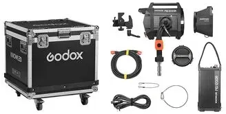 Godox KNOWLED RGB Light with flight Case MG1200R K3