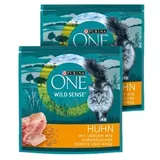 Purina ONE Wild Sense reich an Huhn 2x1,4 kg