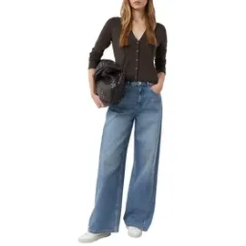 Comma, Strickjacke, braun, 38