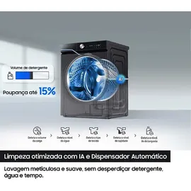 Samsung WD90DG6B85BEU3 Waschtrockner (9 kg / 6 kg, 1400 U/min)