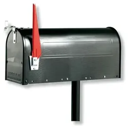 US-Mailbox 891 schwarz - schwarz