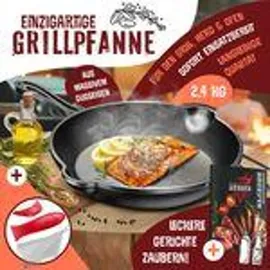 Kesser Gusseisen Bratpfanne rund 26 cm