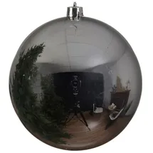 Kaemingk Weihnachtsbaumkugeln Bruchfest 14 cm 1 Stueck Silber Glanz