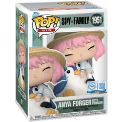 Funko - POP! - Spy x Family - Anya Forger with Penguin Plus