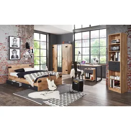 WIMEX Bettkasten Liverpool 2er Set Dekor Grau