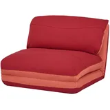 MCW Schlafsessel, Orange, Rot, Textil, 75x60x75 cm, Wohnzimmer, Sessel, Schlafsessel