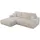 MKS Ecksofa OVO Cord 4-Sitzer Beige