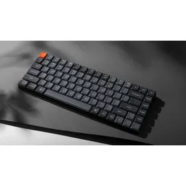 Keychron K3 Max QMK/VIA Kabellose Mechanische Tastatur, Hot-Swap, RGB LED, QWERTY US Layout Gateron Brown Switch Aluminium-Rahmen Bluetooth/USB-C Gaming-Tastatur für Mac Windows Linux