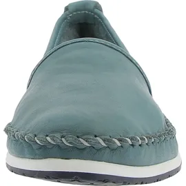 Andrea Conti Damen Slipper 0027449 Ballerina Mokassins, Größe:40 EU, Farbe:Blau