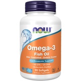 NOW Foods Omega-3 Soft-gels, 90-Count