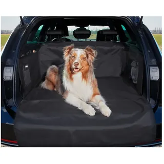 FLUFFINO FLUFFINO® Kofferraumschutz Hund (inkl. Seiten- & Ladekantenschutz) - Wasserfeste, Kratzfeste & abwischbare Kofferraum Schutzmatte für Hunde - Hundedecke Auto Kofferraum