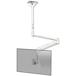 Edbak Praxis Monitor Deckenhalterung mit Schwenkarm, weiß (MSA01w-B)