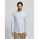 Ralph Lauren Slim Fit Langarmhemd Blau S