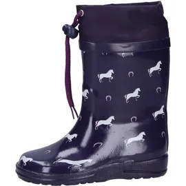 Beck Horses Gummistiefel Violett,