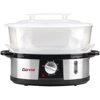 Girmi VP26 Dampfgarer 3 Korb/Körbe Freistehend 900 W Weiß