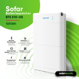 SOFAR BTS E10-DS5 Batteriespeicher 10 kWh