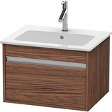 Duravit Ketho Waschtischunterschrank KT641802121 60 x 47,5 cm, Nussbaum dunkel,