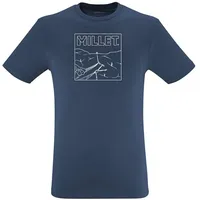 Millet Cimaï Climb Kurzarm-t-shirt - Dark Denim - 2XL