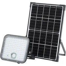 Osram Außenleuchte LED Solar schwarz 5 m Kabel inkl. Fernbedienung und Bewegungsmelder 30 W 4500 lm 4000 K