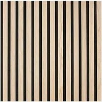 Wand-und Akustikpaneel Eiche B/H/L: ca. 52x1x52 cm