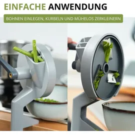 Westmark Bohnenschneider Gemüsereibe 1-tlg. Silber