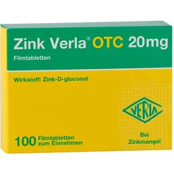Zink Verla OTC 20mg