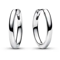 Pandora Moments 18 mm Charm-Ohrringe aus Sterling Silber,