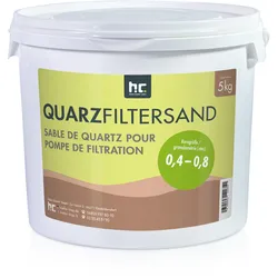 1x 5 kg Premium Quarzsand Filtersand 0,4 - 0,8 mm