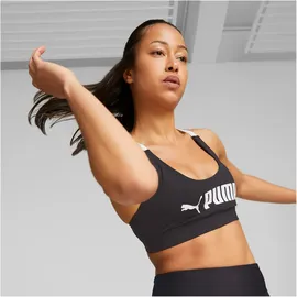 Puma Sport-BH Schwarz L