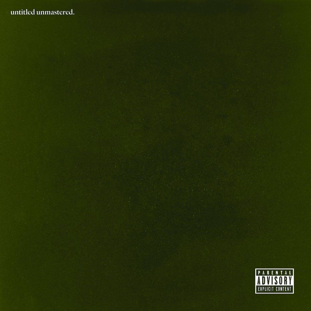Untitled Unmastered. (Vinyl) - Kendrick Lamar. (LP)