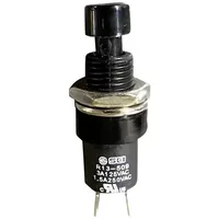 TRU Components 1587746 TC-R13-509B-05BK Drucktaster 250 V/AC 1.5 A