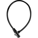 ABUS Kabelschloss 4408K - 65 cm langes Stahlkabel mit Kunststoffummantelung - Fahrradschloss mit ABUS-Sicherheitslevel 2 - schwarz