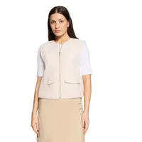 Cartoon Damen Strickweste beige 46