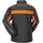 Planam Cosmic Regenjacke Unisex Schwarz/Orange XL