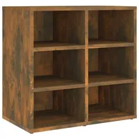 VidaXL Schuhregal Räuchereiche 52,5x30x50 cm