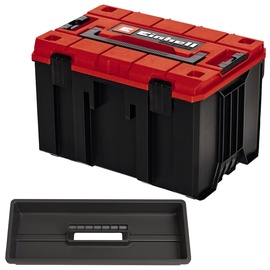 Einhell Original Einhell E-Case M Systemkoffer (max. 90 kg, universelle Aufbewahrung und Transport von Zubehör und Werkzeug, stapelbar, verknüpfbar)