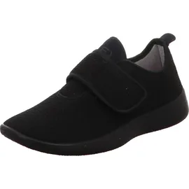 Fischer Hausschuhe Schwarz 47