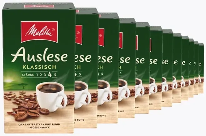 Preisvergleich Produktbild Melitta® Auslese Klassisch gemahlen 12 x 500g