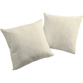 Wirth Kissenbezug Riccia 40 x 60 cm Beige