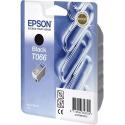 Original Epson Tinten Patrone T066 schwarz für Stylus C48