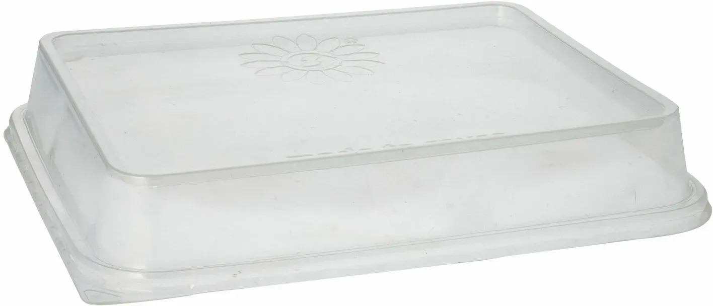 Deckel für Mehrweg Menüschalen 23,4 x 18,7 cm transparent, 20 Stk.