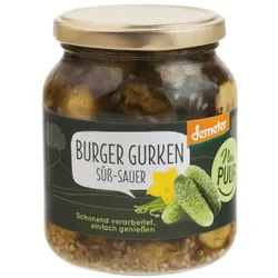 Burger Gurken - süß-sauer demeter