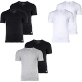 adidas T-Shirt mit Label-Print im 2er-Pack, Black, XL