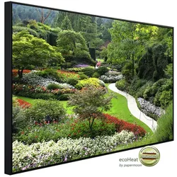 papermoon Infrarotheizung »EcoHeat - Butchart Gardens«, Matt-Effekt - bunt
